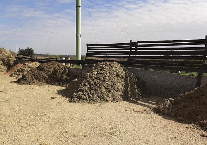 Příprava objemných krmiv na farmě.