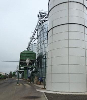 Silo na uskladnění vlhkého kukuřičného zrna