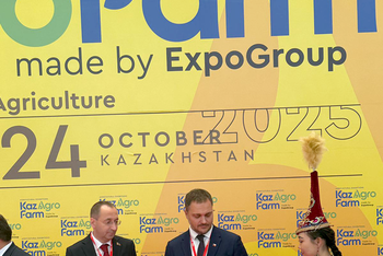 Ing. Pavel Sekáč, Ph.D. a jeho protějšek z ministerstva zemědělství Republiky Kazachstán