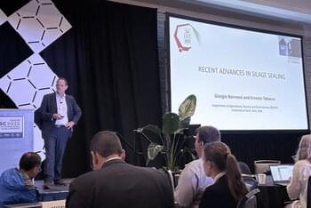 Prof. Giorgio Borreani, Ph.D., University of Turin (foto autora).